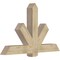 Ekena Millwork Kennewick Rough Sawn Timber Gable Bracket, Douglas Fir, 60"W x 38"H x 6"D x 6"F, 15/12 Pitch GBW060X38X0606KEN00RDF - alternate 4